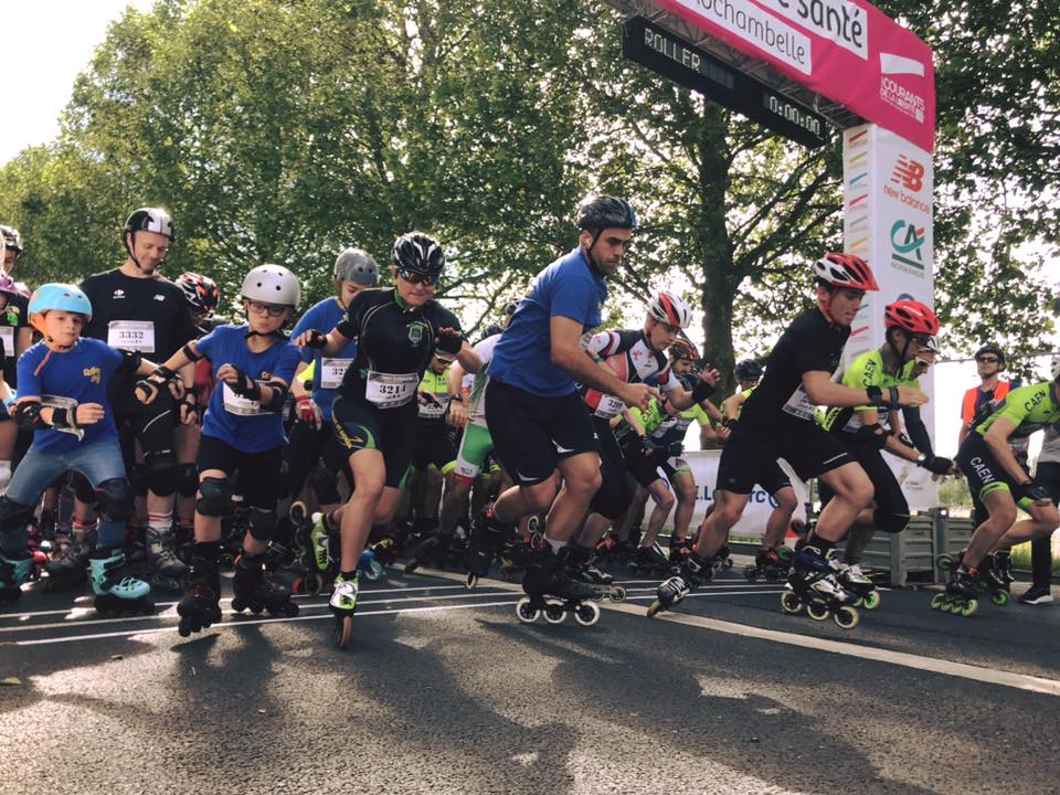 Départ Rollers Caen