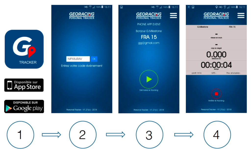 Geo Racing App